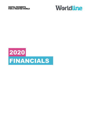 Thumbnail Worldline Financial Statement 2020