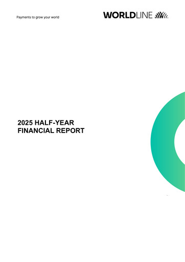 Thumbnail Worldline Half-year Report 2025-h1