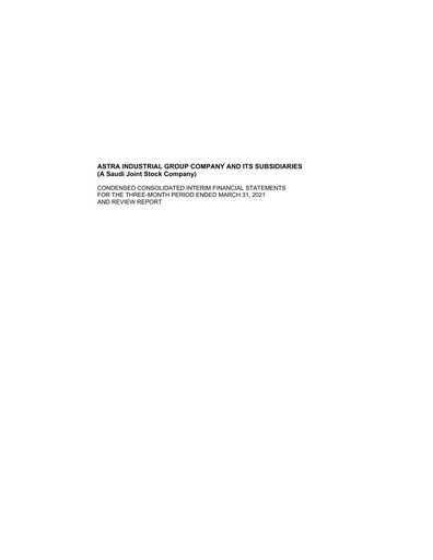 Thumbnail Astra Industrial Group Company Quarterly Report 2021-q1