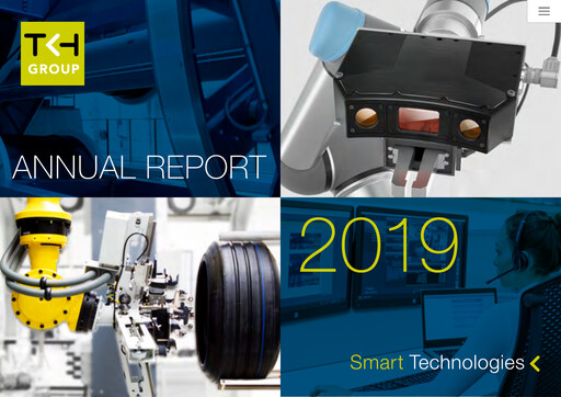 Miniature TKH Group Rapport annuel 2019
