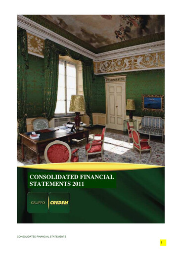 Thumbnail Credito Emiliano Financial Statement 2011