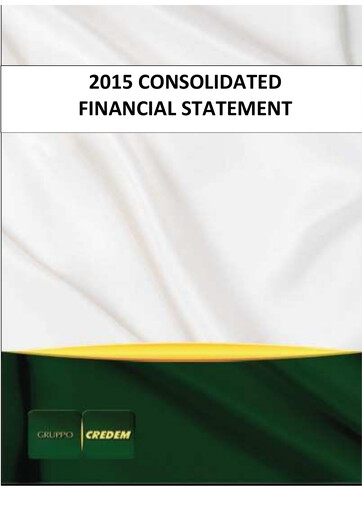 Thumbnail Credito Emiliano Financial Statement 2015