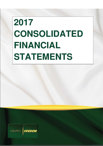 Thumbnail Credito Emiliano Financial Statement 2017