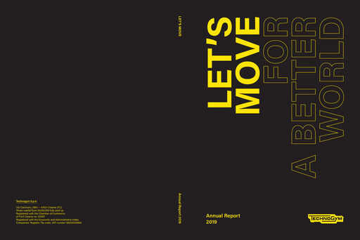 Thumbnail Technogym Annual Report 2019