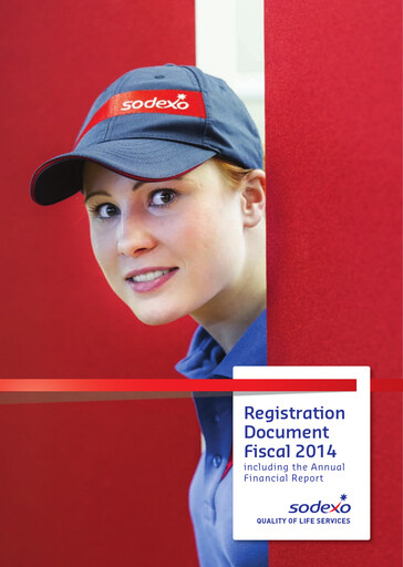 Thumbnail Sodexo Annual Report 2014