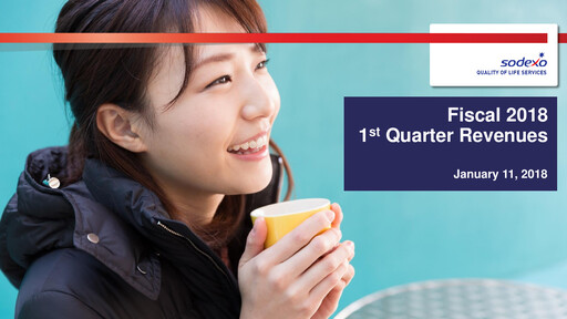 Miniature Sodexo Rapport trimestriel 2018-q1