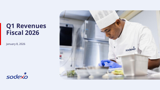 Miniature Sodexo Rapport trimestriel 2026-q1