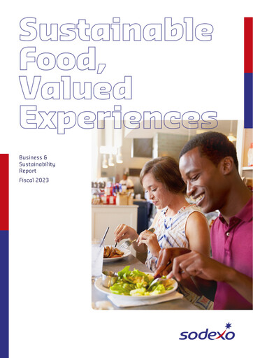 Thumbnail Sodexo Sustainability Report 2023