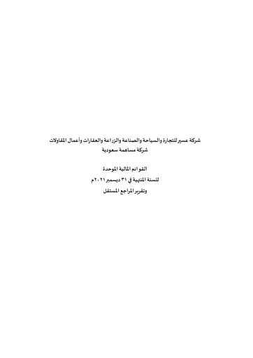 Thumbnail Sinad Holding Company Financial Statement 2021