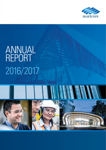 Miniature BlueScope Steel Rapport annuel 2016-2017