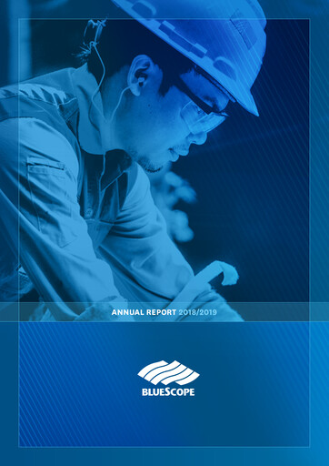 Miniature BlueScope Steel Rapport annuel 2018-2019