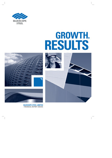 Thumbnail BlueScope Steel Financial Report 2004-2005