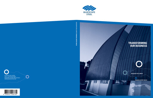 Thumbnail BlueScope Steel Financial Report 2005-2006