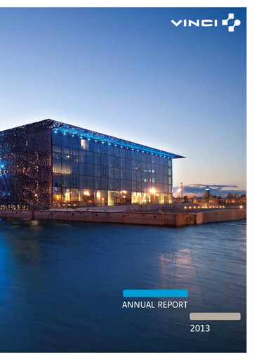 Thumbnail Vinci Annual Report 2013