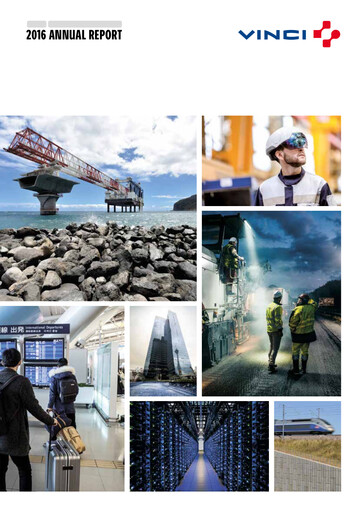 Thumbnail Vinci Annual Report 2016