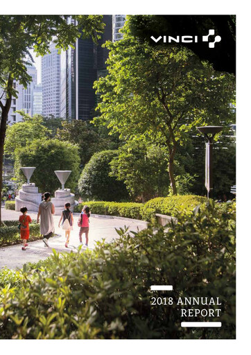 Thumbnail Vinci Annual Report 2018