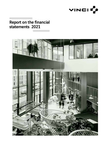Thumbnail Vinci Financial Report 2021