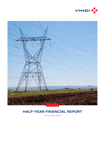 Thumbnail Vinci Financial Report 2025-h1