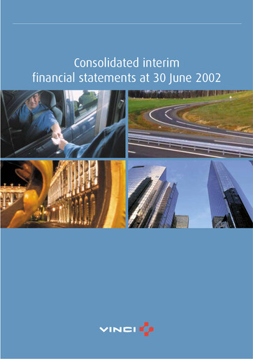 Miniature Vinci Bilan financier 2002-h1
