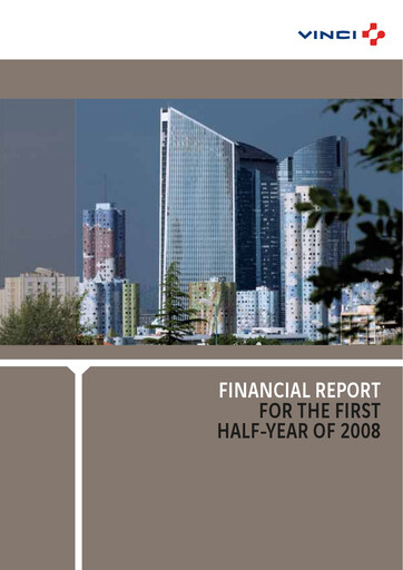 Miniature Vinci Bilan financier 2008-h1