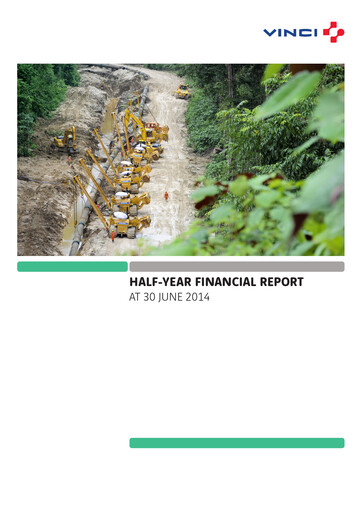 Miniature Vinci Bilan financier 2014-h1