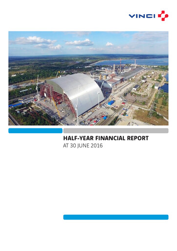 Miniature Vinci Bilan financier 2016-h1