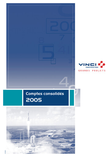 Thumbnail Vinci Financial Statement 2005