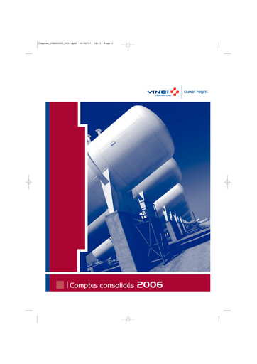 Thumbnail Vinci Financial Statement 2006