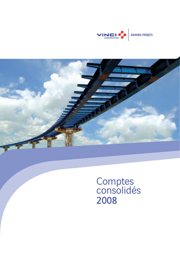 Thumbnail Vinci Financial Statement 2008