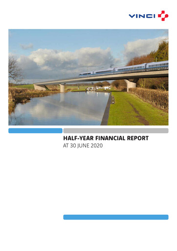 Thumbnail Vinci Half-year Report 2020-h1