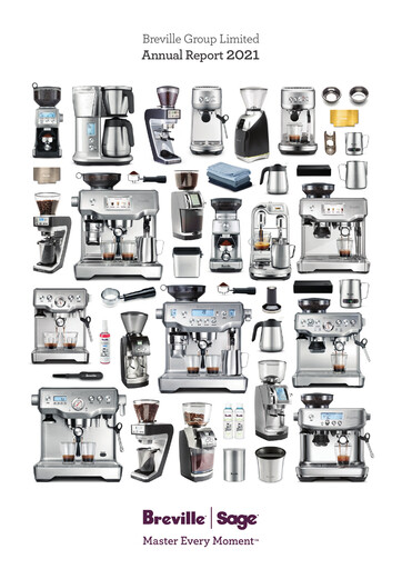 Thumbnail Breville Group Annual Report 2021