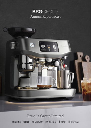 Thumbnail Breville Group Annual Report 2025