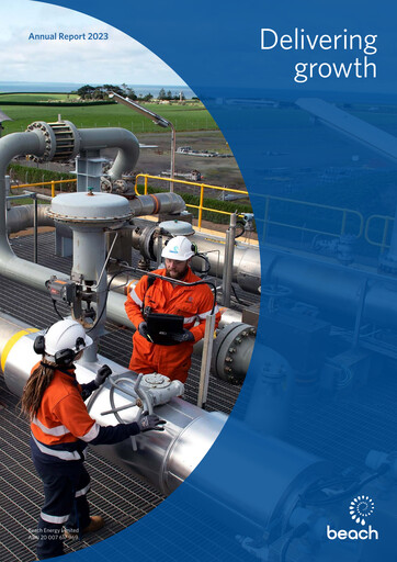 Miniature Beach Energy Rapport annuel 2023