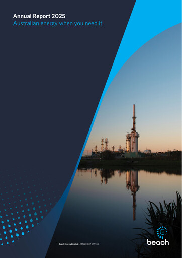 Thumbnail Beach Energy Annual Report 2025