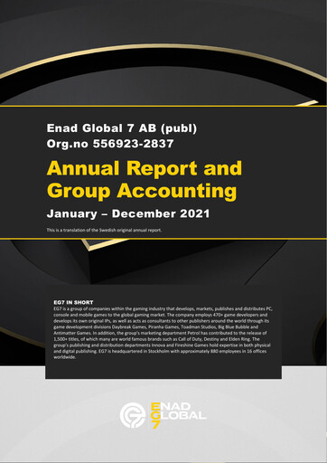 Thumbnail Enad Global 7 Annual Report 2021