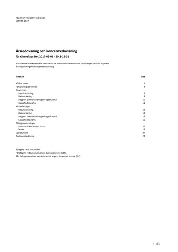 Thumbnail Enad Global 7 Annual Report 2017-2018