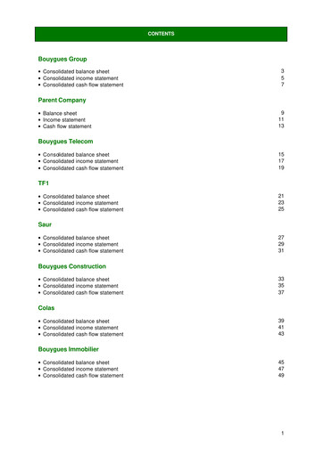 Thumbnail Bouygues Financial Statement 2003-h1