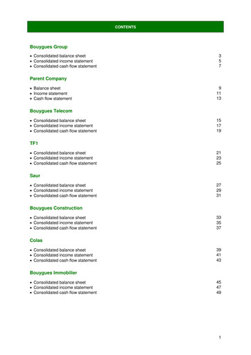 Thumbnail Bouygues Financial Statement 2004-h1