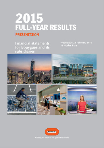 Thumbnail Bouygues Financial Statement 2015