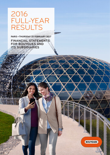 Thumbnail Bouygues Financial Statement 2016