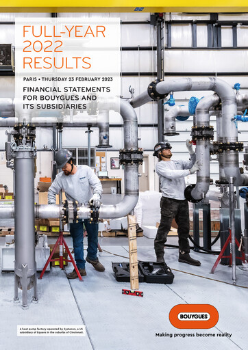 Thumbnail Bouygues Financial Statement 2022