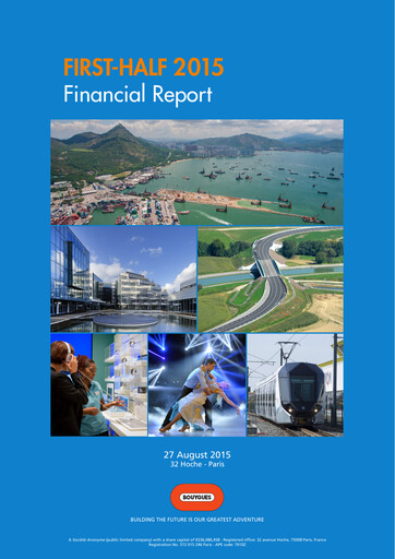 Thumbnail Bouygues Half-year Report 2015-h1