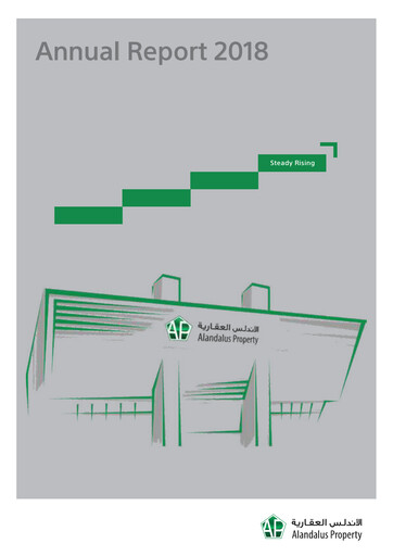 Thumbnail Alandalus Property Company Annual Report 2018