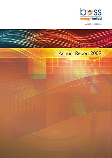 Thumbnail Boss Energy Annual Report 2009