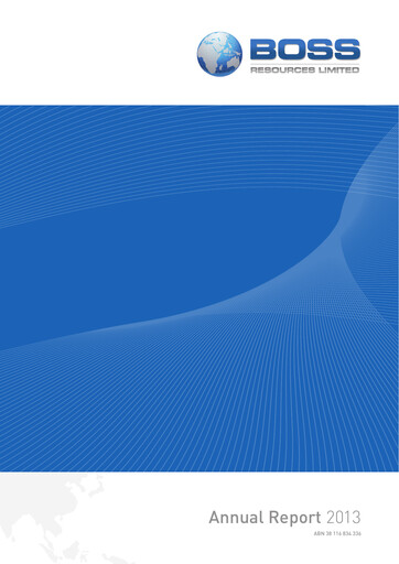 Thumbnail Boss Energy Annual Report 2013