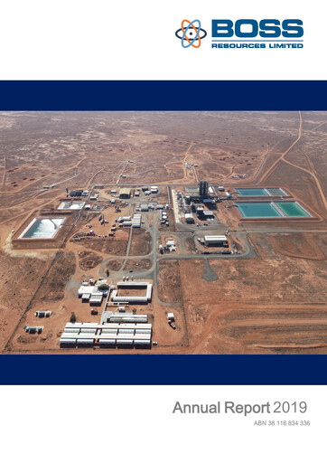 Thumbnail Boss Energy Annual Report 2019