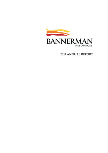 Thumbnail Bannerman Energy Annual Report 2017