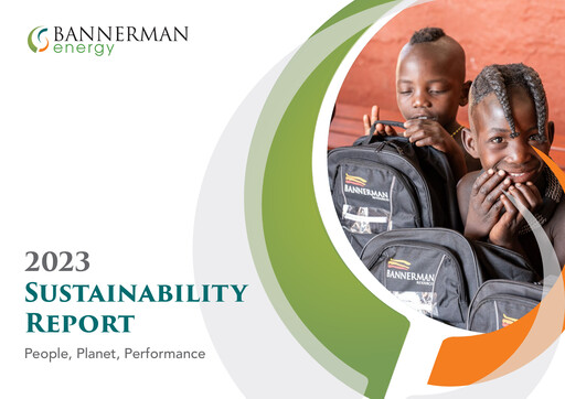 Thumbnail Bannerman Energy Sustainability Report 2023