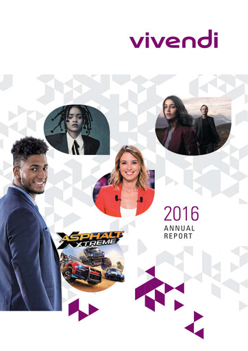 Thumbnail Vivendi Annual Report 2016