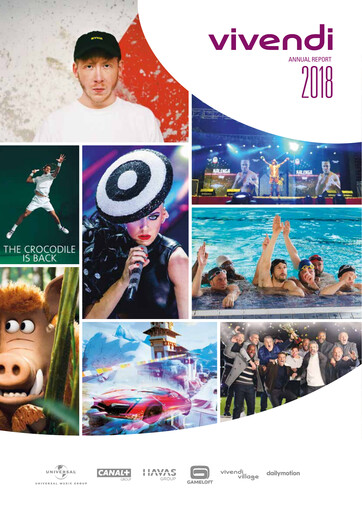 Thumbnail Vivendi Annual Report 2018